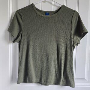 Old Navy Green Crop Top